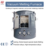 Fourneau de fusion par induction sous vide industriel pour la fusion d'alliages à base de nickel, de superalliages, de matériaux magnétiques et de la poudrothermie