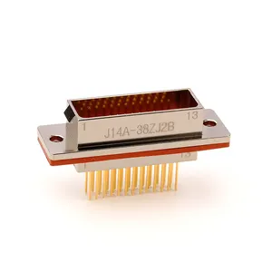 J14A 38ZJ2B Male Free Sample Copper Rectangular Connector