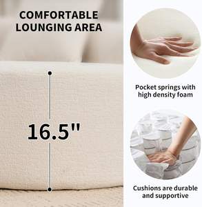 Comodo Set di Divani Angolari Componibili e Compressi su Misura per Soggiorno Moderno, Facile da Spostare - Product Image 3