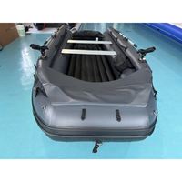 Bateau pneumatique à propulsion par jet de 420 cm, capacité de 7 personnes, avec support pour canne à pêche, approuvé ISO, pour bateau d'appoint, personnalisation en Chine
