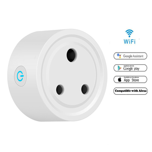 Enchufe Inteligente Wifi de Sudáfrica, Diseño OEM de India, Mini Enchufe Inteligente Wifi Compatible <span class=keywords><strong>con</strong></span> Alexa, Asistente de <span class=keywords><strong>Google</strong></span> e IFTTT - Product Image 1
