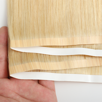 Extensions de cheveux humains 12A à bandes adhésives, teintes, sans couture, longues, double trame, cheveux vierges européens, qualité salon, directement de l'usine