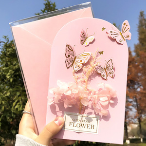Nueva flor 3D Tarjeta Regalos Regalo floral Postal Aniversario Cumpleaños Invitaciones DE BODA Saludo <span class=keywords><strong>Pop</strong></span> Up - Product Image 6