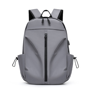 Casual Large Capacity Oxford Material Zipper <b>Backpack</b> Fashionable Waterproof College <b>Student</b> Travel Bag USB - Product Image 6