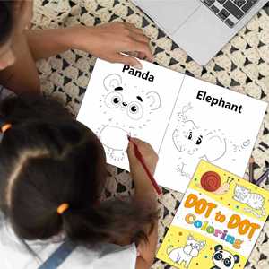 Juego Educativo y Entretenido de Rompecabezas, Actividades, Libro de Conectar los Puntos, Desafiante y Divertido para Niños - Product Image 1