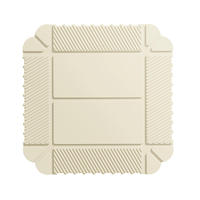 Tapis de cuisson carré moderne antidérapant, résistant à la chaleur, pliable, magnétique, en silicone de qualité alimentaire, support de rangement, organisateur de bureau, dessous de plat