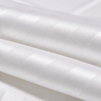 Tissu en coton peigné rayé 100% coton 100S*100S 670TC 450x220, largeur 250 cm, pour la literie de luxe des hôtels