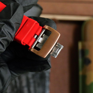 Relojes de Lujo para Hombre, Estilo 011 <span class=keywords><strong>Felipe</strong></span> Massa, Caja de Oro Rosa de 18K, Cronógrafo Flyback, Reloj Mecánico Automático, Reloj Deportivo de Pulsera - Product Image 4