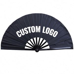 Ventilateurs pliables portables des Pays-Bas avec logo personnalisé du drapeau national, approvisionnement en gros pour les événements sportifs et les occasions de célébration - Product Image 4