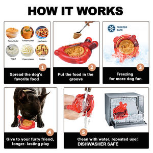 थोक क्रिसमस कुत्ते रबर खिलौना टूथब्रश इको फ्रेंडली कस्टम टिकाऊ चिकन कुत्तों के लिए क्रिसमस उपहार - Product Image 4