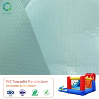 Toile en PVC enduit imperméable 610 g/m², bâche gonflable en vinyle écologique pour trampoline pour enfants