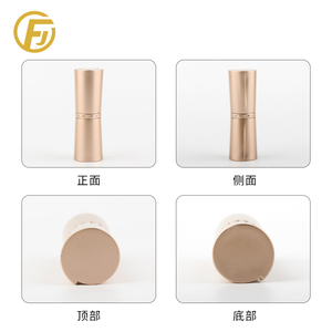 หลอดลิปสติกสีทองรูปทรงนาฬิกาทราย แบบกดติด ใช้ได้กับอายแชโดว์เนื้อแข็ง บลัชออน และแท่งเพิ่มความกระจ่างใส รองรับการติดฉลากส่วนตัว - Product Image 6