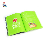 Personnalisation d'impression numérique, reliure parfaite en couleur, livret A4, papier couché, dépliant, catalogue, brochure, livres