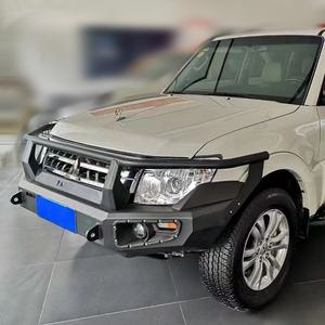 Nuevo Kit de parachoques delantero de acero de gran venta con recortes de gancho de remolque para <span class=keywords><strong>Mitsubishi</strong></span> Pajero <span class=keywords><strong>Montero</strong></span> <span class=keywords><strong>V80</strong></span> V90 V93 V97 - Product Image 4