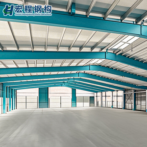 โครงสร้างเหล็ก โรงงานโครงสร้างเหล็ก คลังสินค้า  ออกแบบด้วย CAD <span class=keywords><strong>Tekla</strong></span> - Product Image 1