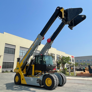 Chariot élévateur télescopique électrique double mini SOCMA 16T 18T avec élingue à câble, construction métallique pour le levage de nouveaux conteneurs - Product Image 3