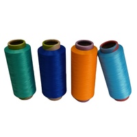 Fil à tricoter en polyester 100% teint, absorbant l'humidité, écologique, de haute qualité, très vendu, DTY 75D/48F Reliance