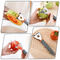 Rebanador de Frutas y Verduras para Cocina, Rallador y Pelador de Frutas y Verduras