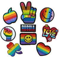 Vente en gros de patchs de lettres brodées-Badges personnalisés avec nom et logo pour équipes et marques