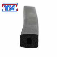 Bandes d'étanchéité en caoutchouc mousse EPDM produites en usine YX bandes d'étanchéité en caoutchouc éponge extrudé