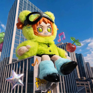 Auténtico POP MART Peach Riot Fruit Punch Series Colgante de Peluche Caja Sorpresa Lindo Llavero Amuleto Juguete Coleccionable para Fans Regalo Decoración - Product Image 4