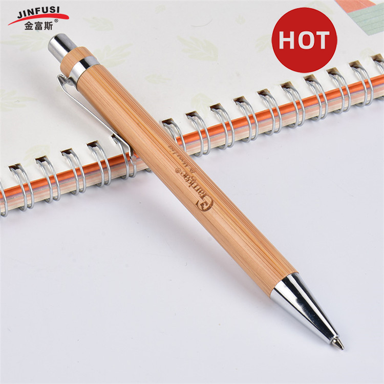 2023 Eco Vriendelijke Hout Bamboe Pen Custom Pen Met Logo Balpen Custom Logo