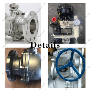 Boule flottante pleine passée à faible résistance au débit pour l'alimentation en eau, structure simple et économique. Différent de la version montée sur trunnion Bal - Product Image 2