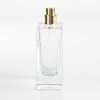 Botol Parfum Kaca Silinder Modern Berwarna Rose Gold yang Cantik dengan Pompa Semprot, Kerah Aluminium, Sablon, Tersedia dalam Berbagai Ukuran