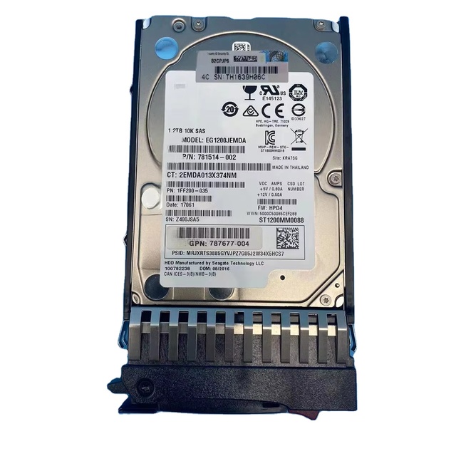 1.2TB 10K RPM SAS 12Gb/s Enterprise HDD with Tray EG1200JEMDA