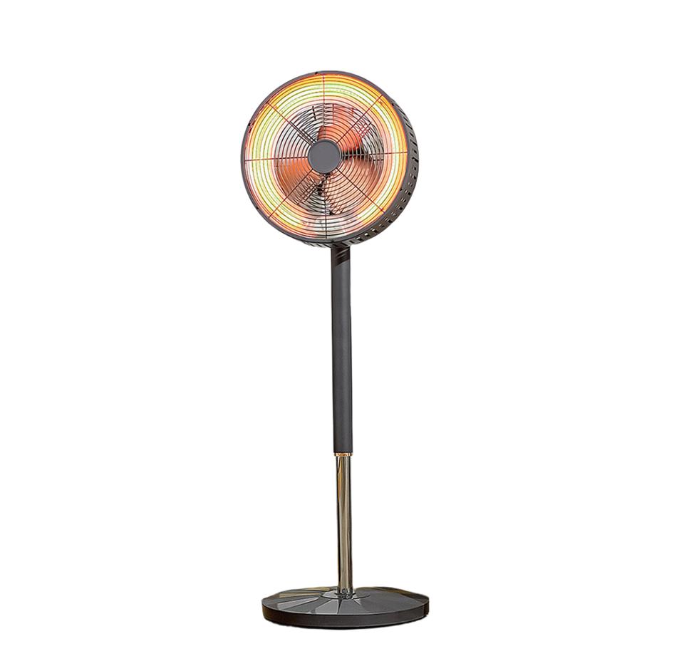 Electric Space Heater Fan with Adjustable