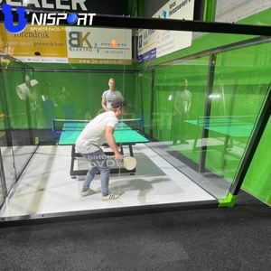 Pista de Pádel y <span class=keywords><strong>Ping</strong></span> Pong, Pista Deportiva de Vidrio para Interiores y Exteriores, para Clubes, Resorts y Entretenimiento Familiar - Product Image 5