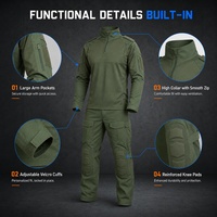 Tenue de service tactique camouflage personnalisée avec logo, uniforme de sécurité à séchage rapide, résistant à l'abrasion, vente en gros OEM