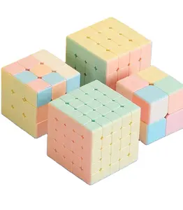 Cube magique dynamique macarone pour enfants, jouet d'enseignement, livraison directe, série macarone magic cube