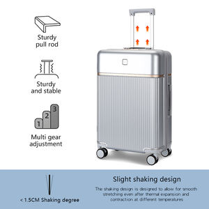 ชุดกระเป๋าเดินทาง OMASKA PC กระเป๋าเดินทางแฟชั่น ขนาด 20 24 28 นิ้ว สำหรับผู้ชาย - Product Image 6