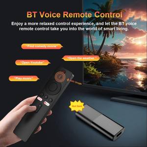 Applicable à l'international pour <span class=keywords><strong>Android</strong></span> 14 4K pour décodeur vocal avec mise en miroir d'écran et lecture locale - Product Image 4