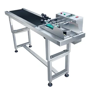 Pager conveyor belt for inkjet printer and online inkjet printer