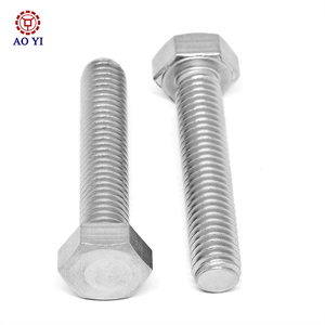 Tùy chỉnh chất lượng cao A2 Hex bu lông DIN 933 thép không gỉ hình lục giác đầu bu lông - Product Image 4