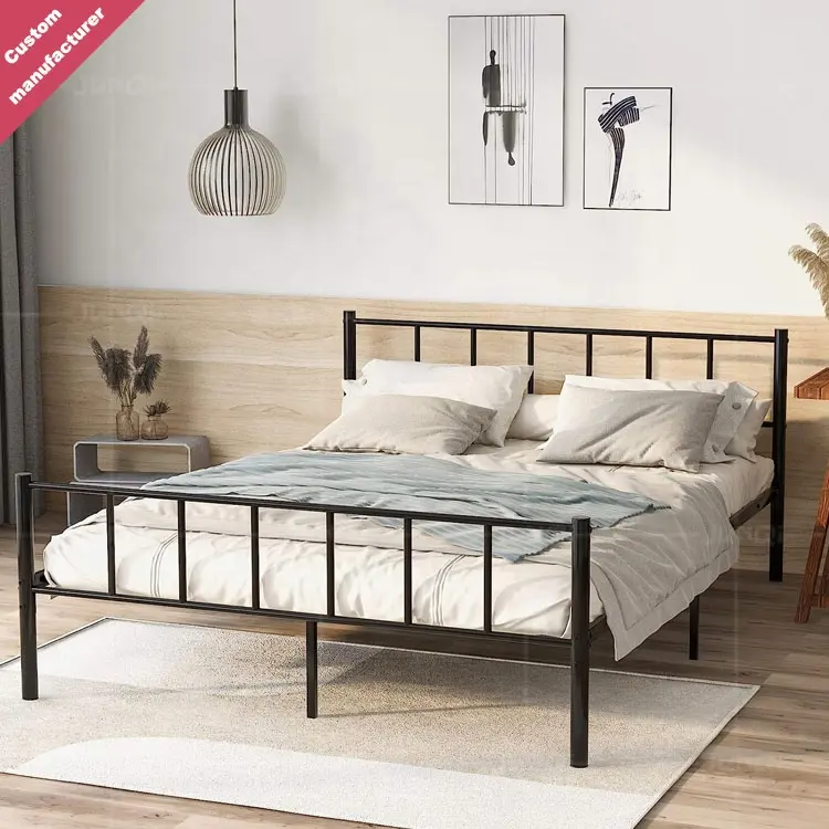 Mobili per camera da letto letti robusti e durevoli struttura del letto personalizzata queen king Size singola