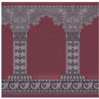 Tapis de prière musulman imprimé en 3D, tapis de prière mural, tapis de prière pour mosquée, tapis de prière en rouleau