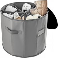 Boîte de rangement à chaussures pliable sur mesure 38*38*30.5cm, capacité 20-35L, robuste (charge supérieure à 10kg), poignée visible, vente en gros