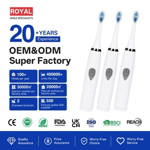 Cepillo de Dientes Eléctrico para Adultos, Económico y Popular de Fábrica, con Logotipo Personalizado, para Cuidado Bucal en el Hogar - Product Image 1