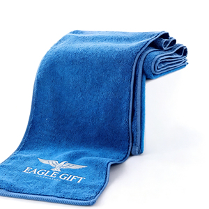 Grande serviette en coton tissé de qualité supérieure, super absorbante, écologique, pour broderie personnalisée du logo - Product Image 1