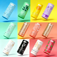 Tubes en papier kraft recyclé personnalisés, boîtes cylindriques pour aliments, thé, emballage cosmétique universel, imprimé en couleur, résistant à l'humidité