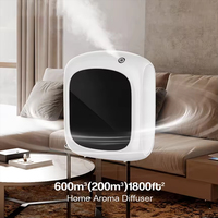 Diffuseur d'arômes électrique sans eau X2Wind pour bureau et maison, contrôlé par application, pour parfums d'ambiance et huiles essentielles arabes