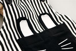 Conjuntos de Ropa para Niñas Pequeñas, Camiseta + Pantalones con Tirantes a Rayas, Conjuntos de Dos Piezas, Ropa de Primavera y Otoño para Bebés, Fabricante - Product Image 5