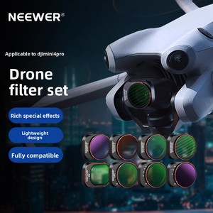 Kit de filtres NEEWER pour Mini 4/5 <span class=keywords><strong>Pro</strong></span> UAV avec lentilles polarisantes UV/CPL/ND Fabriqué en Chine - Product Image 1