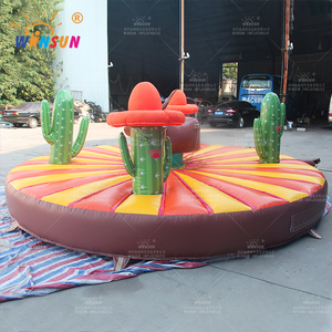 Juego Inflable de Toro y Baloncesto WINSUN con Obstáculos, Material de PVC, Certificado CE, Capacidad de 200 kg - Product Image 6