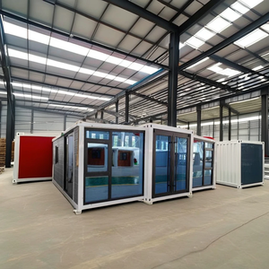 Casa contenedor expandible de 10 pies Casa de guardia portátil Espacio de monitoreo extensible Hecho en China-Pequeño resistente al agua - Product Image 1