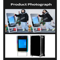 Photomaton de 40 pouces disponible en stock. Livraison rapide. Livraison gratuite de la valise de transport. Cadeau gratuit : Logiciel version crackée.