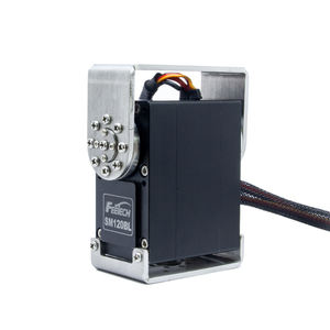 Servomotor sin escobillas Feetech SM120BL-MB 24V 120kg 360 grados RS485 Modbus-RTU para Brazo Robótico, Pinza Industrial, Articulación de Accionamiento <span class=keywords><strong>AGV</strong></span> - Product Image 2